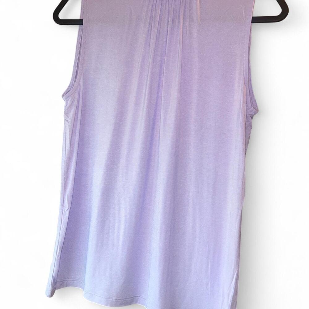 New with tags‎ purple sleeveless Anne Taylor shirt Lightweight